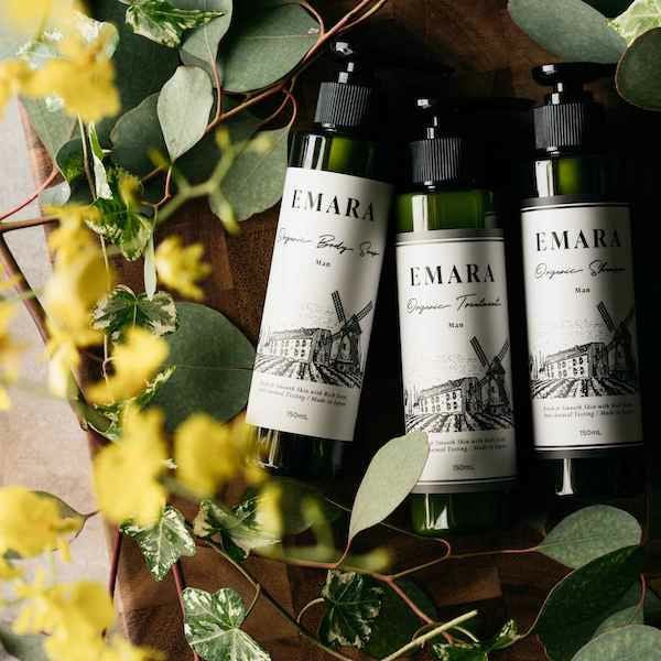 メンズボディーソープ・シャンプー・トリートメント各150ml 3本セット
