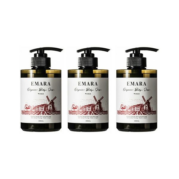 オーガニックハーブ使用の女性用ボディソープ お得用|EMARA